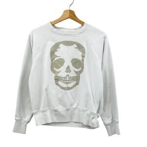 Zadig & Voltaire light blue skull sweatshirt